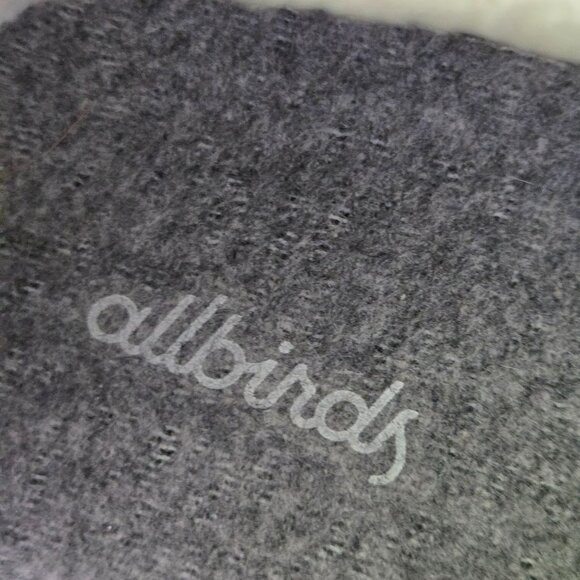 Allbirds Men's Wool Runner Dapple Gray Cream Sole Size 11 - Picture 7 of 8